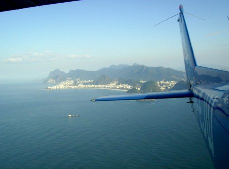 Saindo do Rio de Janeiro, rumo ao nordeste brasileiro.