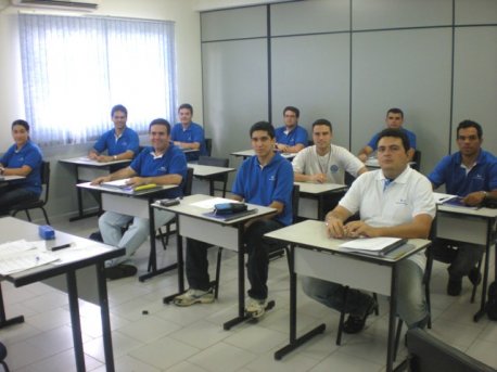 Turma de Instrutor de Voo de Avião, e professor Alex.