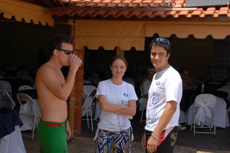Fernando, Luciana e Ricardo