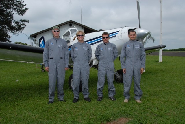 Cícero, Aluísio, Marciel e Juliano.