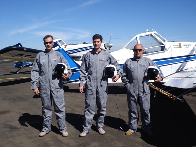 Novos Comandantes da Aviação Agrícola