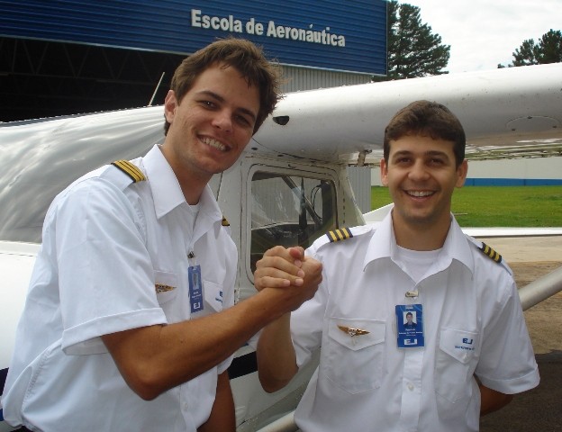 Douglas e Fabrício, os mais novos instrutores contratados pela EJ.