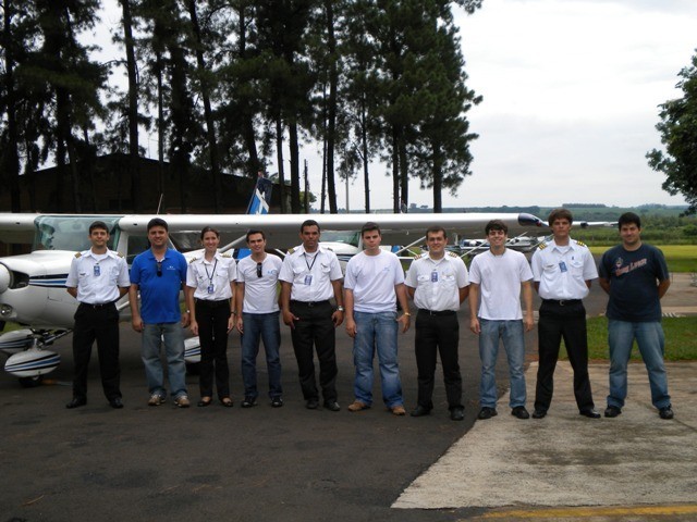 Conheçam os alunos e instrutores que participaram da navegação com destino à Ouro Fino - MG.