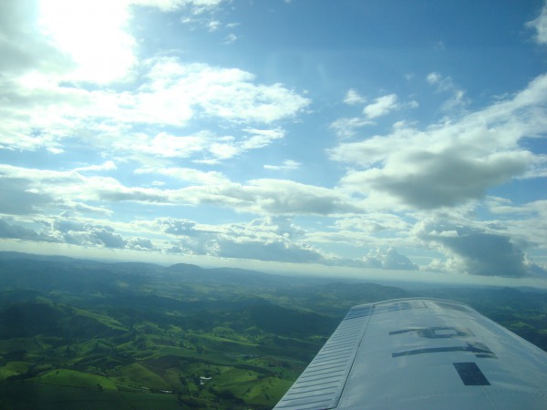 Voando em Minas...