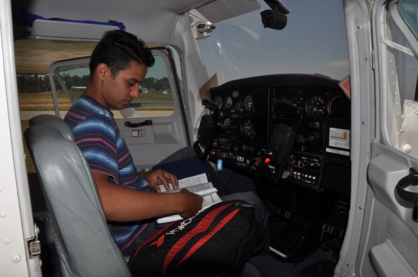 Manoel Carlos, planejamento para voo solo de PPA