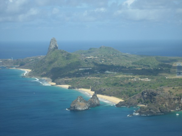 Aproximação Fernando de Noronha - A320