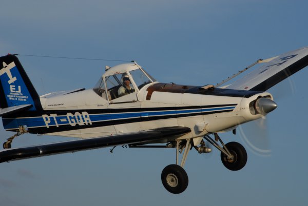 Ipanema utilizado no curso de piloto agrícola