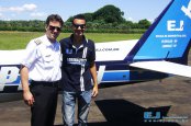 Confirmação de voo solo do aluno Rodolfo Soares Silva - 02/02/2012