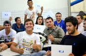 Apresentação dos cursos para alunos da Universidade FUMEC