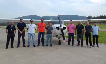 10ª Turma de 2015 do curso teórico para Instrutor de Voo de avião em Jundiaí.