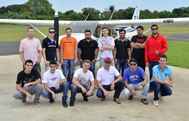 06ª turma de 2015 do curso teórico para Piloto Comercial de avião em Itápolis.