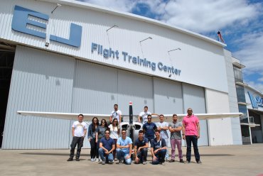 1ª turma de 2017 do curso teórico para Piloto Comercial de Avião em Jundiaí.
