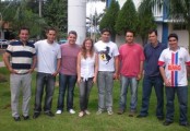 Alunos do curso de inglês técnico.
