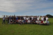 Alunos do curso teórico de Piloto Comercial de Avião - Base Itápolis