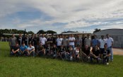 Alunos do curso teórico de Piloto Privado de Avião - Base Itápolis