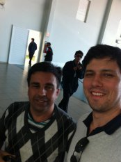 EJ, aonde é gostoso encontrar amigos...