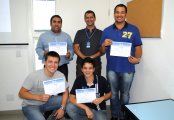 Alunos da 8° turma dos cursos de RVSM e PBN 