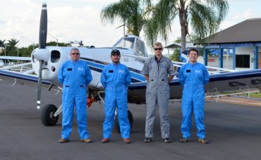 2ª Turma de 2015 do curso teórico e prático para Piloto Agrícola em Itápolis.