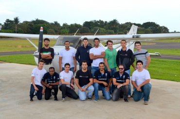 03ª turma de 2015 do curso teórico para Piloto Comercial de avião em Itápolis.