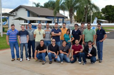 05ª Turma de 2015 do curso teórico para Instrutor de Voo de avião em Itápolis.