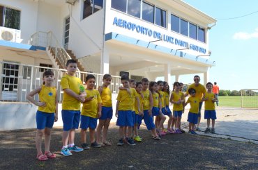 Visita dos alunos do Colégio Educare.