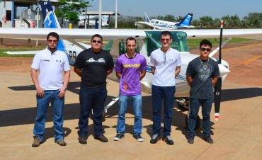 08ª Turma de 2015 do curso teórico para Instrutor de Voo de avião em Itápolis.