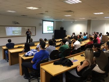 Simpósio Profissional da Aviação realizado pela Universidade Anhembi Morumbi (Campus Vila Olímpia).