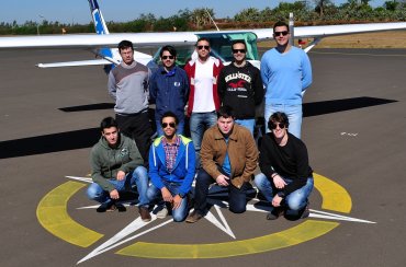 08ª turma de 2016 do curso teórico para Instrutor de Voo de avião em Itápolis.