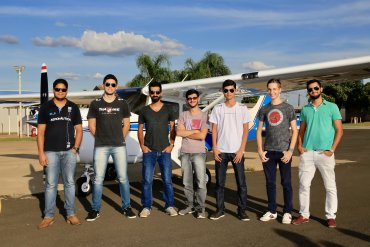 3ª turma de 2017 do curso teórico para Instrutor de Voo de avião em Itápolis.